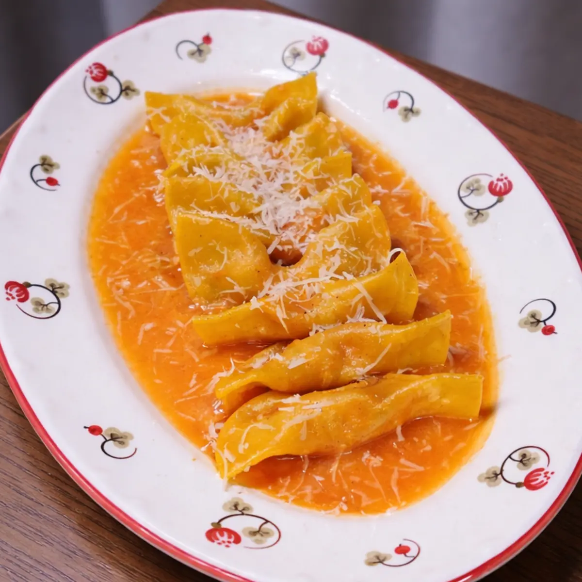 Казончелли с креветками