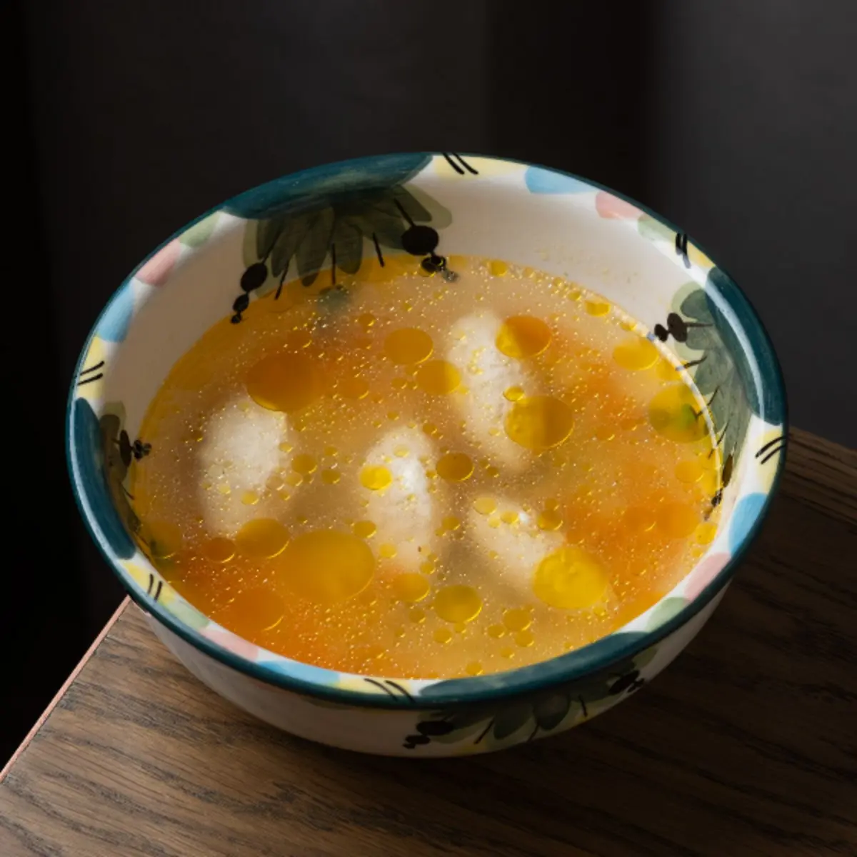 Куриная лапша с фрикадельками