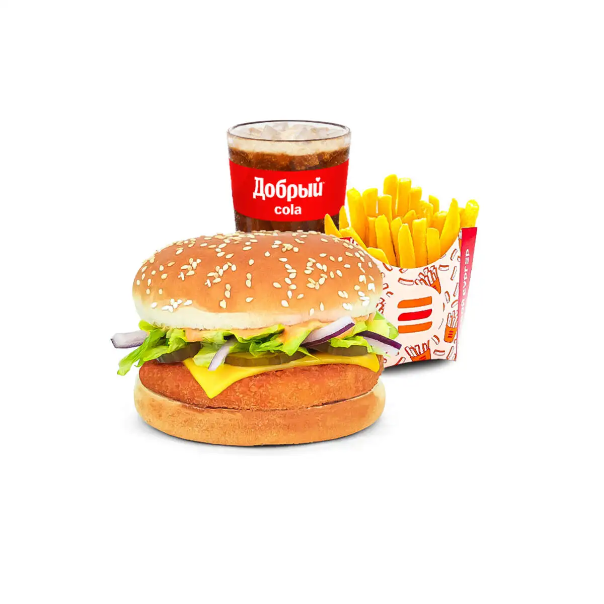 Чикен Онион КОМБО