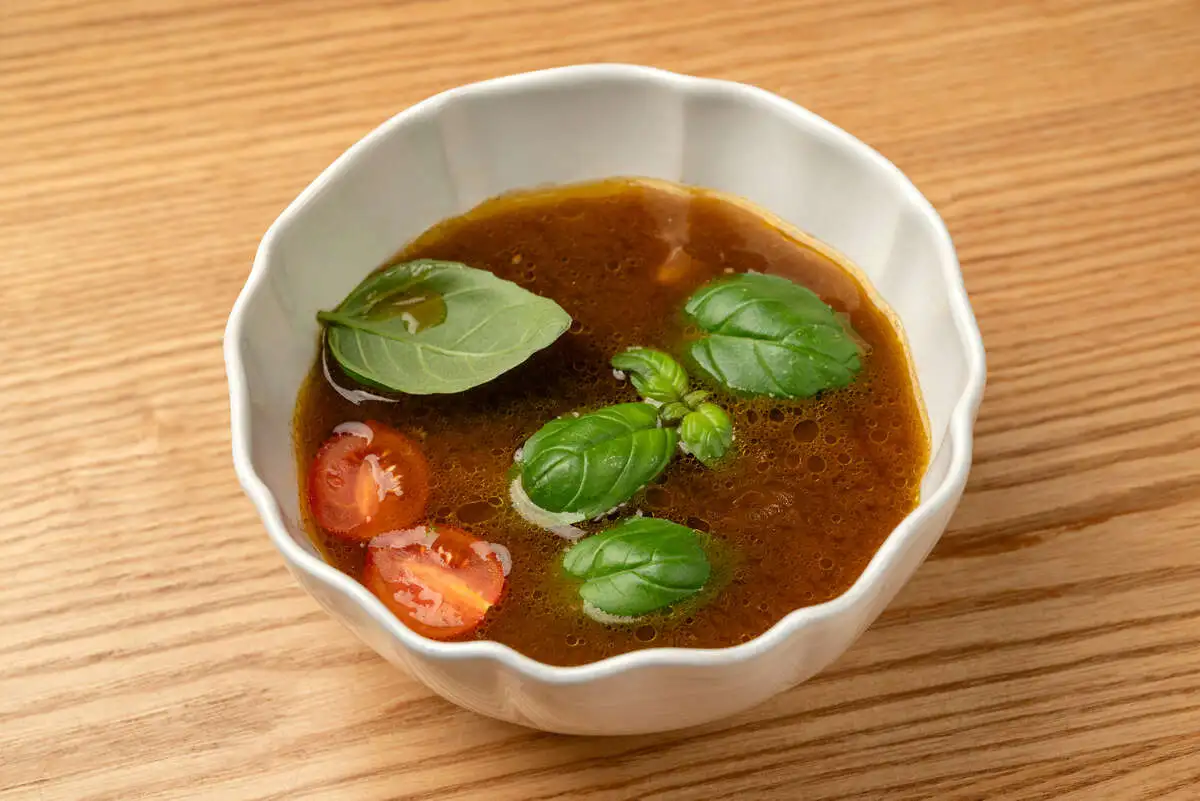 Мясной суп с овощами