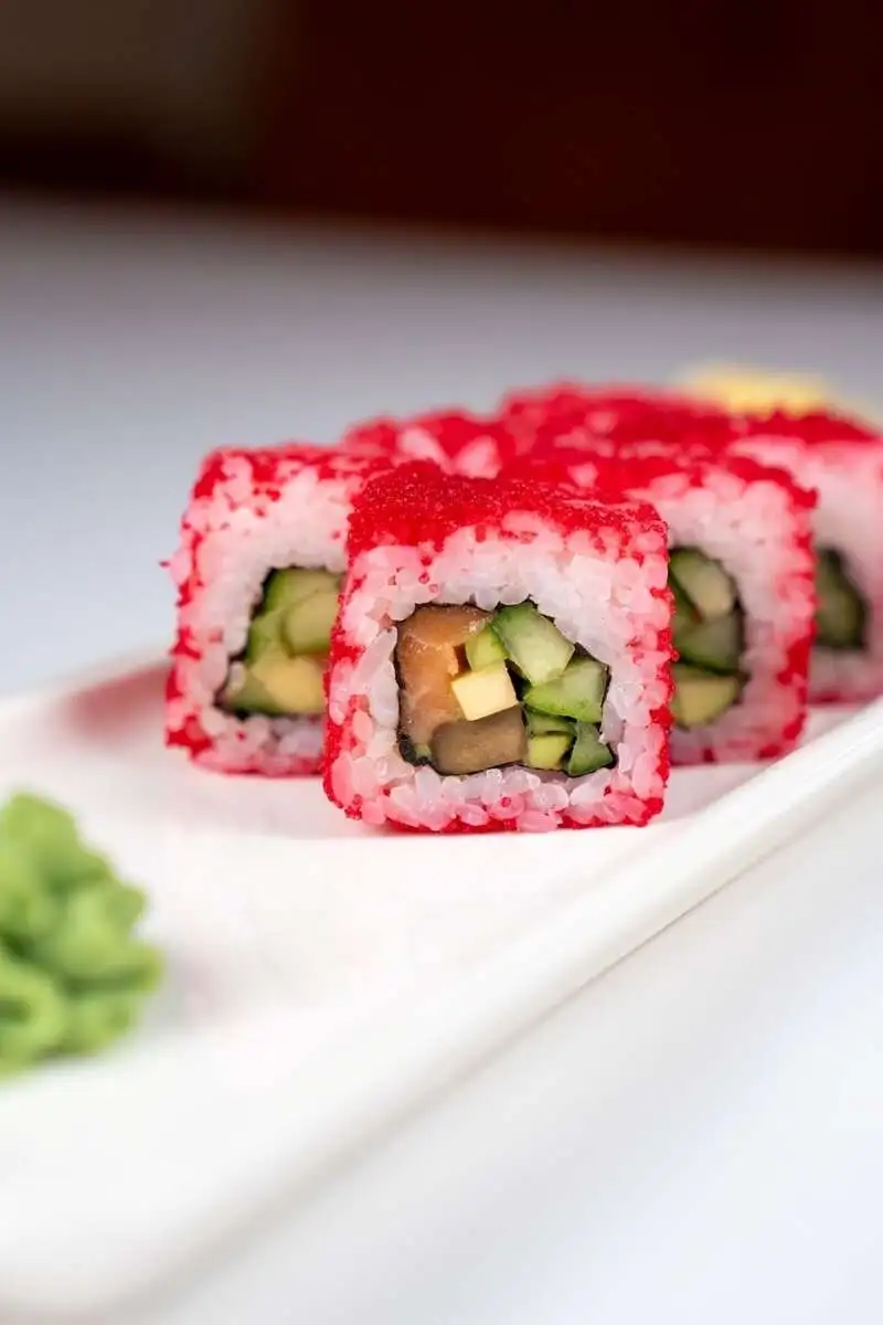 Калифорния с лососем