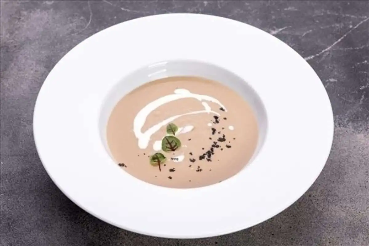 Крем-суп с грибами