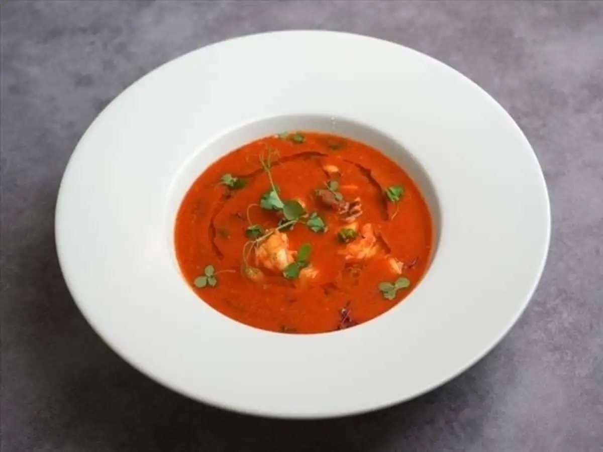 Суп с морепродуктами