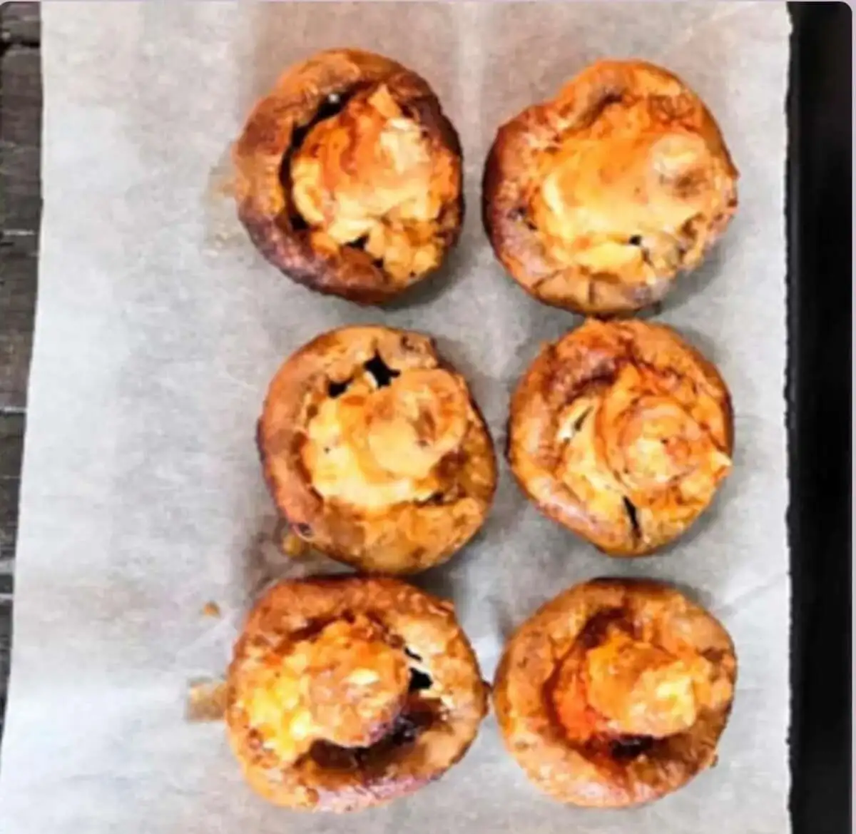 Грибы на гриле