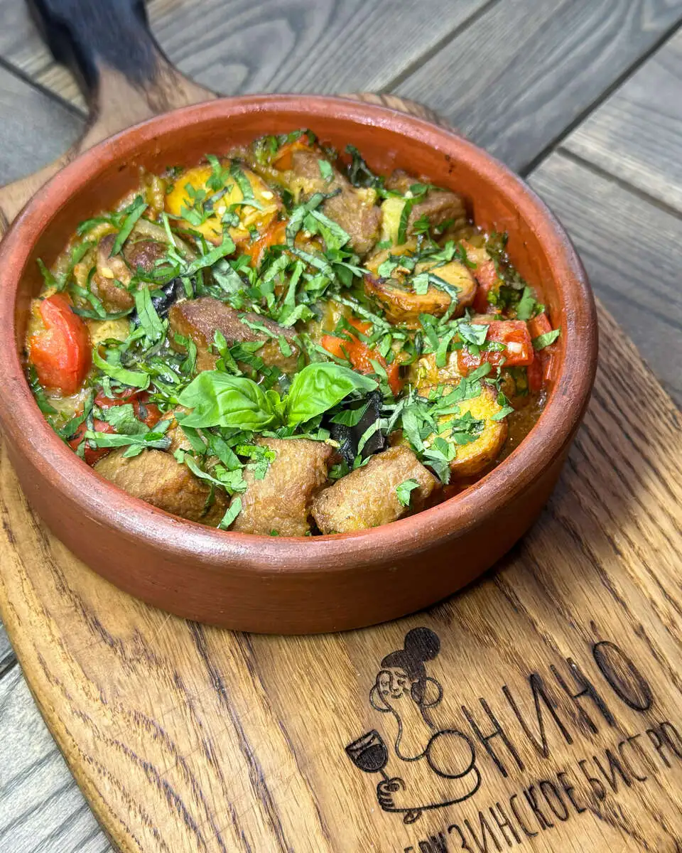 Чанахи со свининой