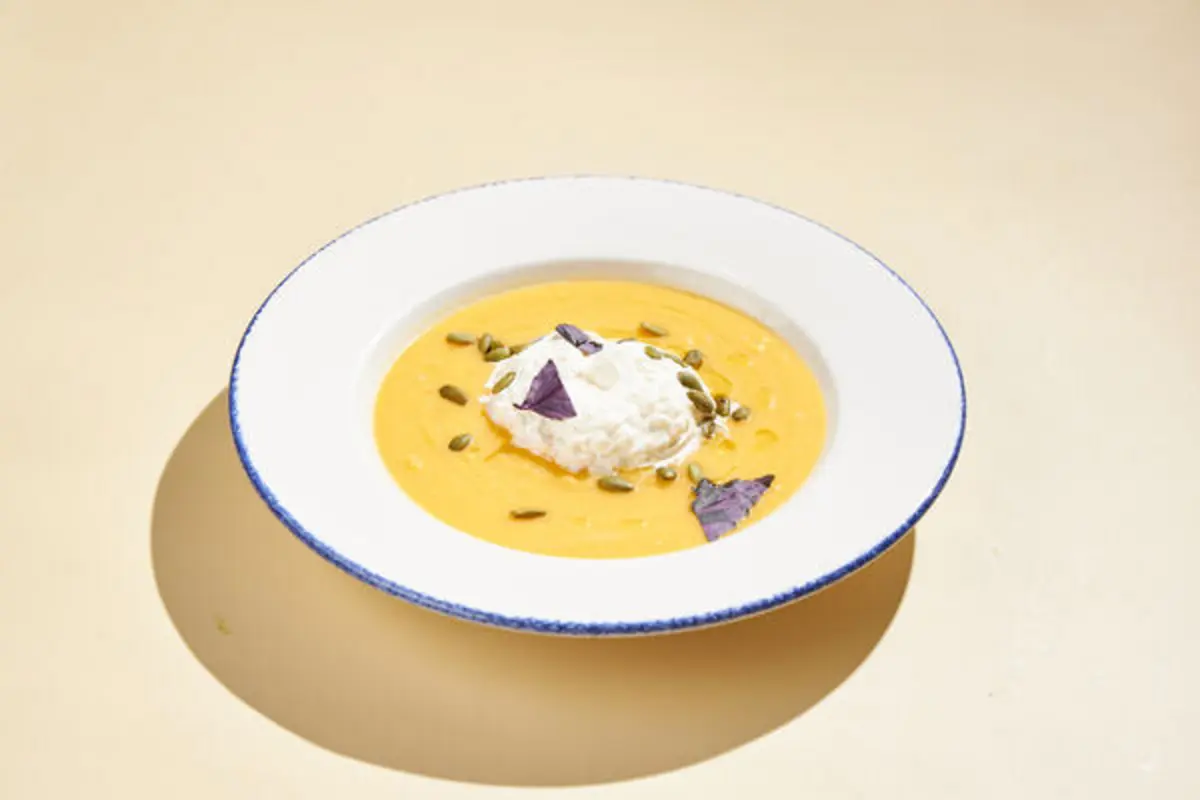 Крем суп из тыквы 