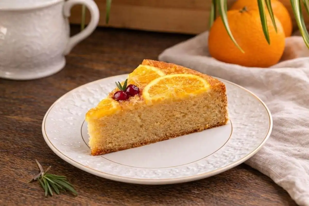 Пирог Сочный апельсин 1 кусок