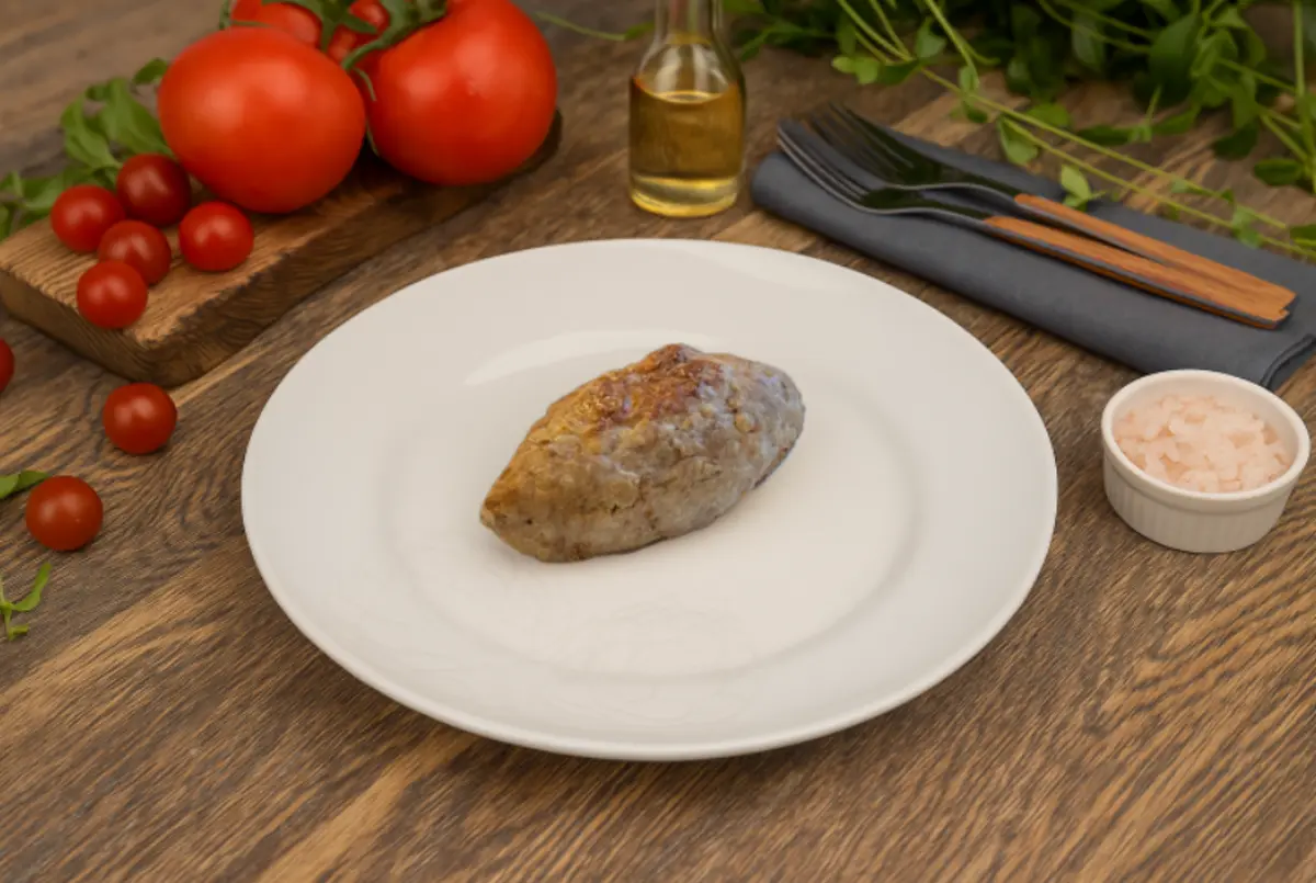 Зраза из индейки с грибами 1 шт 