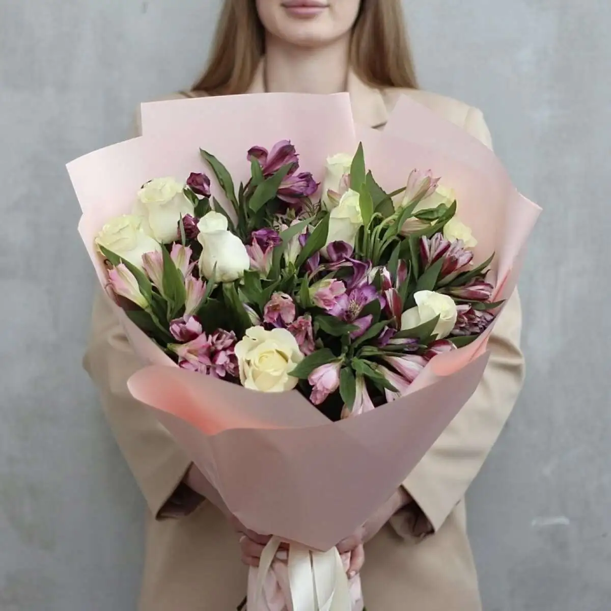 Букет "Нежное сочетание", размер M