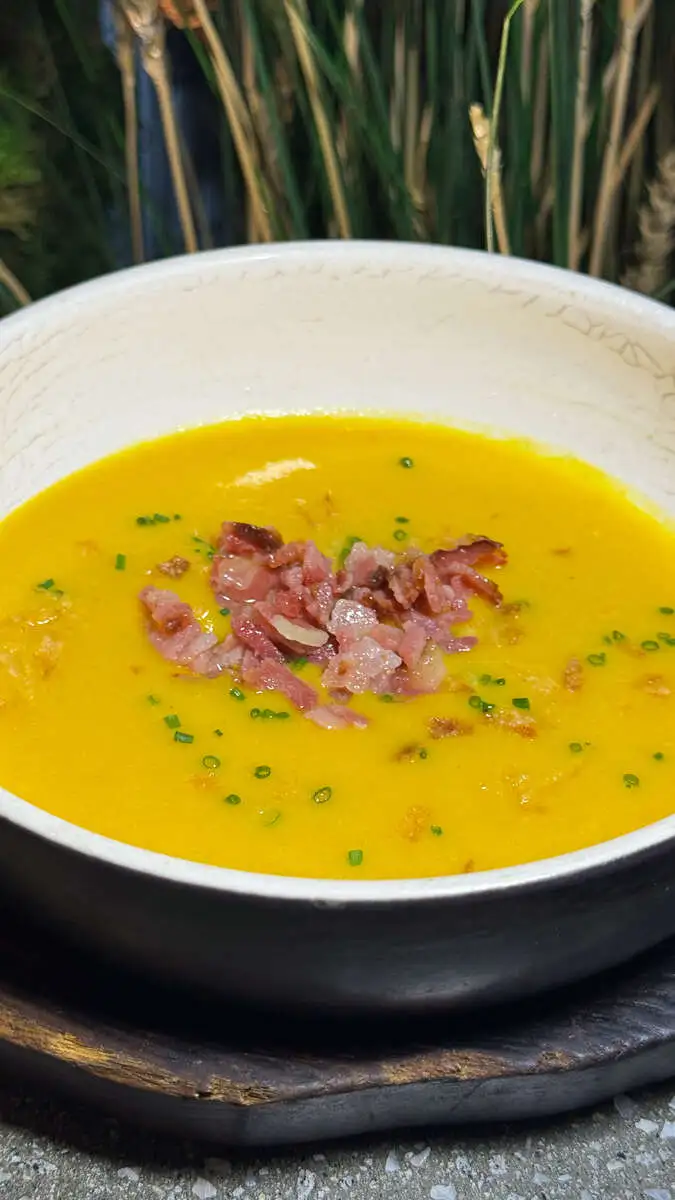 Копчённый кукурузный крем-суп 250гр.