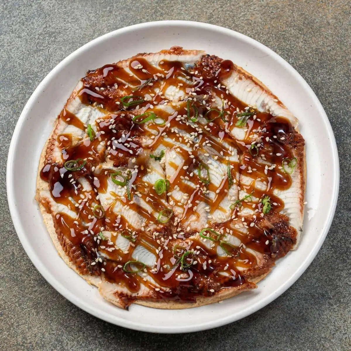 Лепешка с угрем