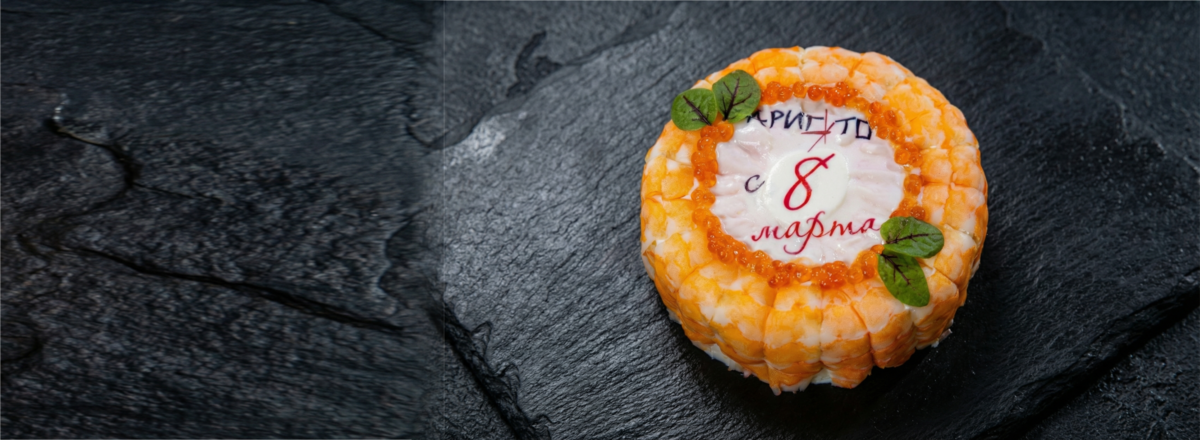 Бенто-суши торт