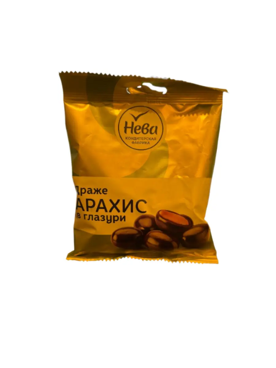 Драже арахис жареный в глазури 140гр