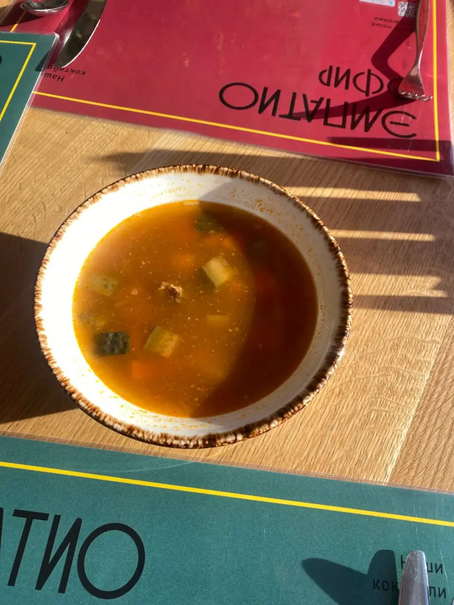 Рассольник с говядиной, 300/30 г