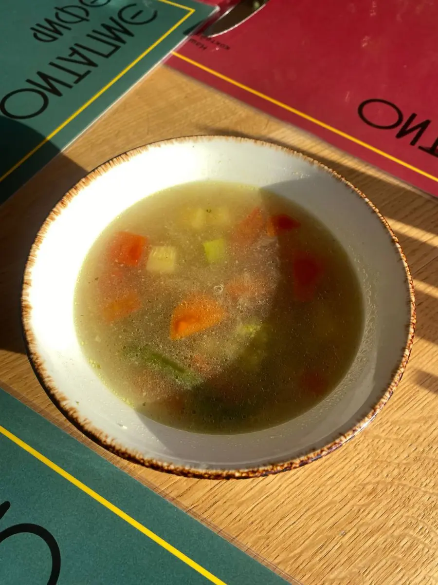 Суп куриный с овощами, 300 г