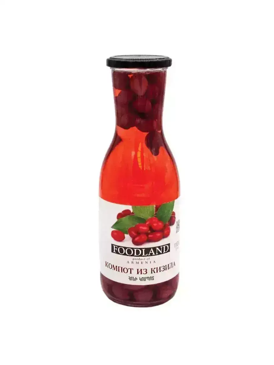 Компот Фудлэнд из Кизила 1л(м)