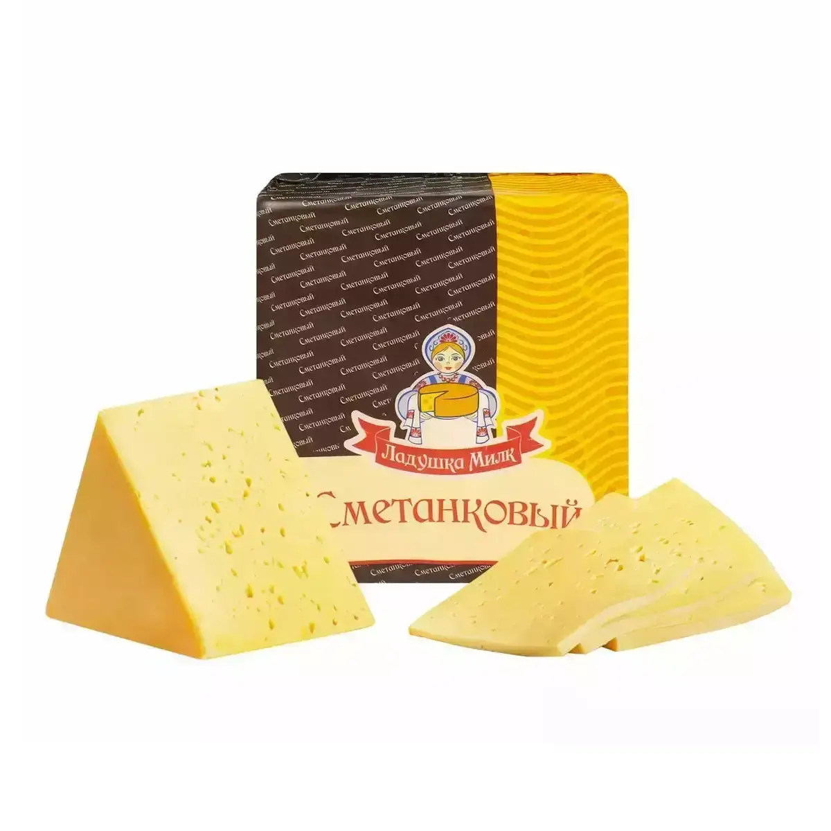 Сыр Сметанковый 50% Ладушка(м)