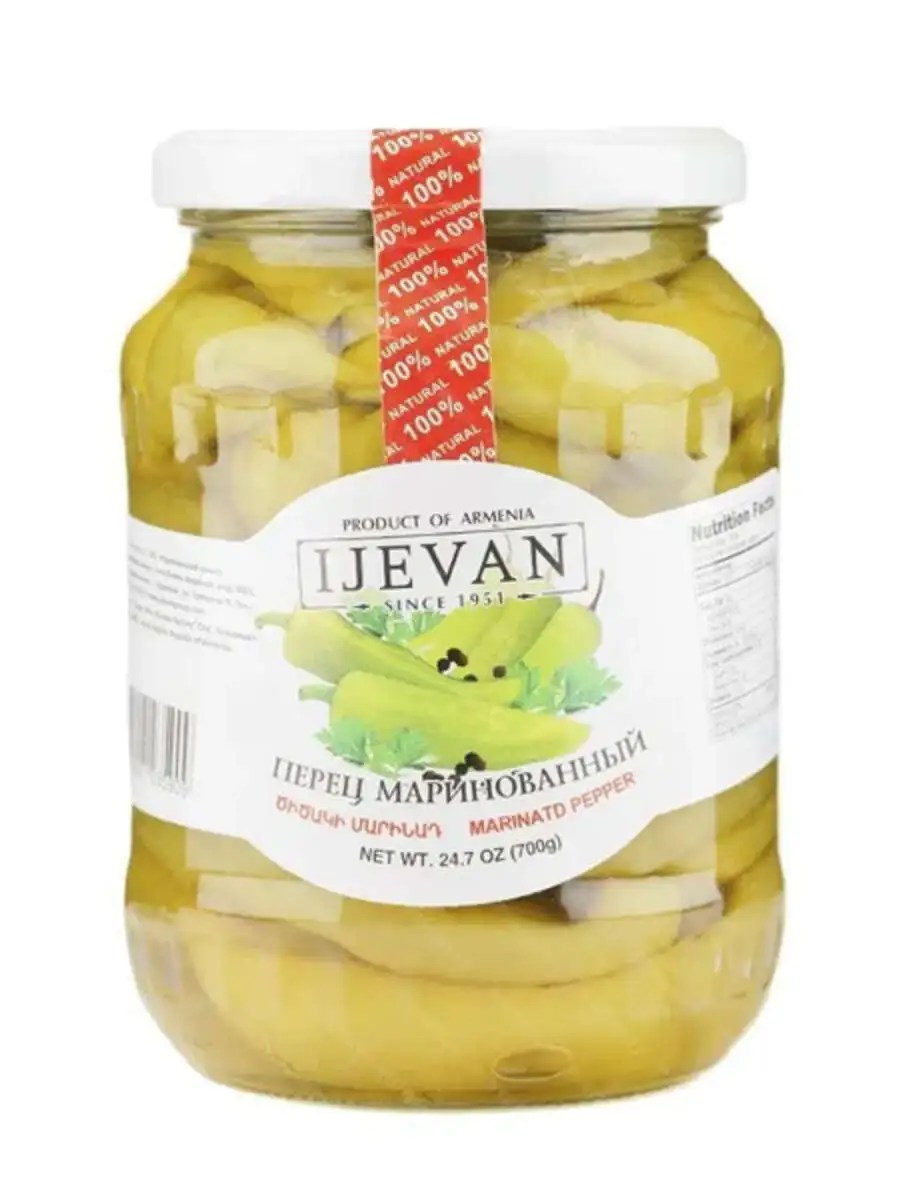 Перец Маринованный ИДЖЕВАН 700г(м)