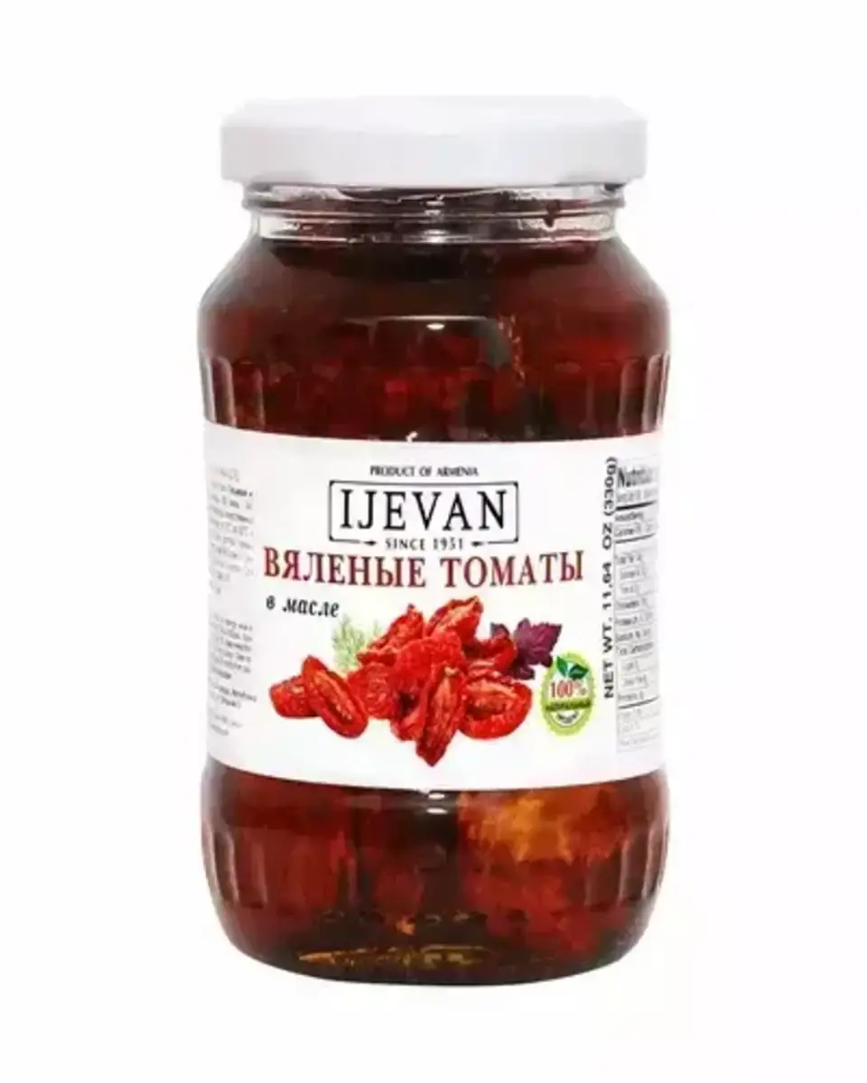 Вяленые томаты в масле ИДЖЕВАН 330г(м)