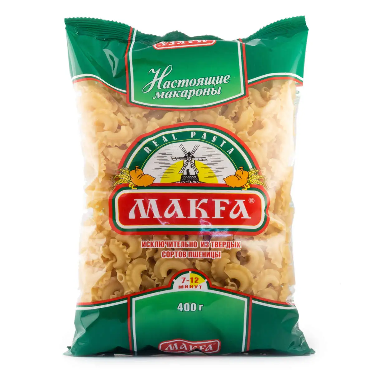 Макароны Макфа Гребешки 450гр