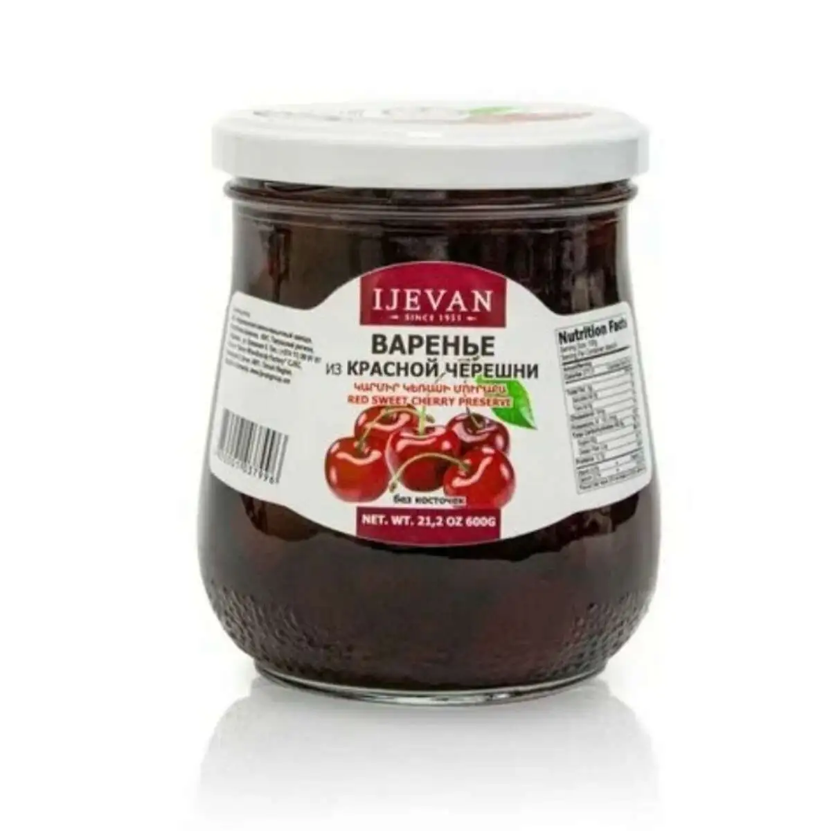 Варенье из красной черешни ИДЖЕВАН 600г(м)