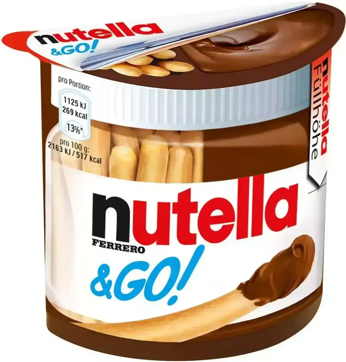 Шоколадная паста НУТЕЛЛА (с палочками) 52гр.(м)