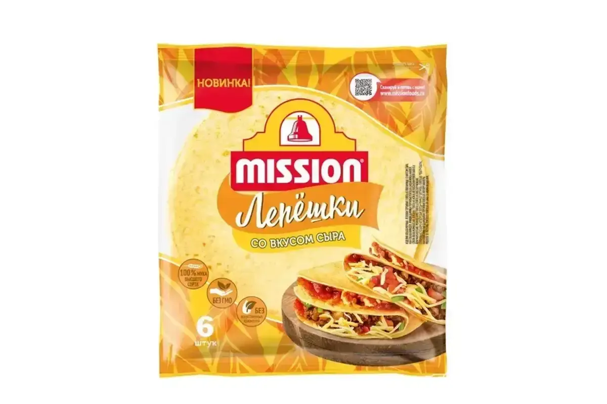 Лепешка Мишен Вкус Сыра 250гр