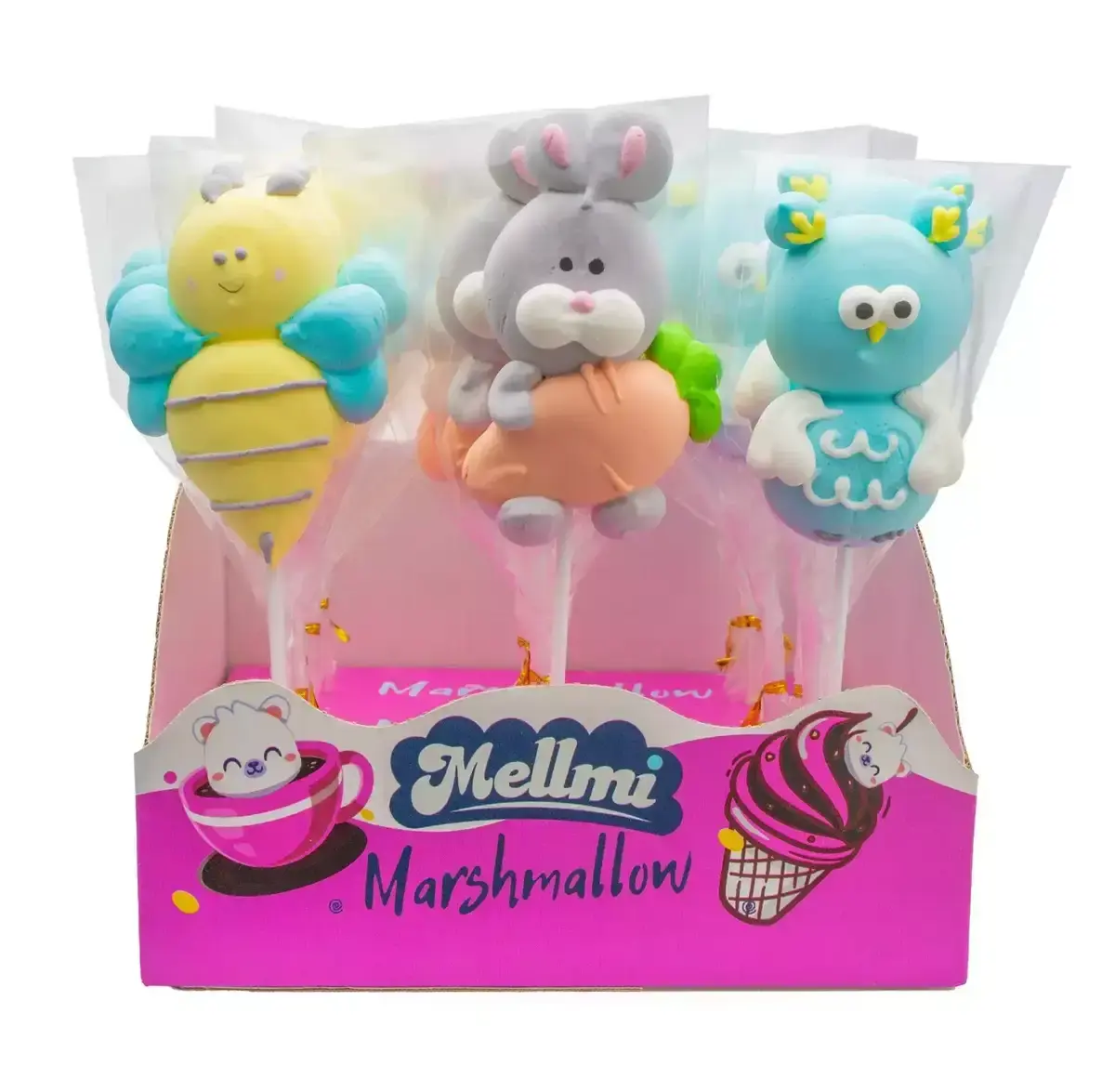 Маршмеллоу Мелми на Палочке МИКС 17Г(м)