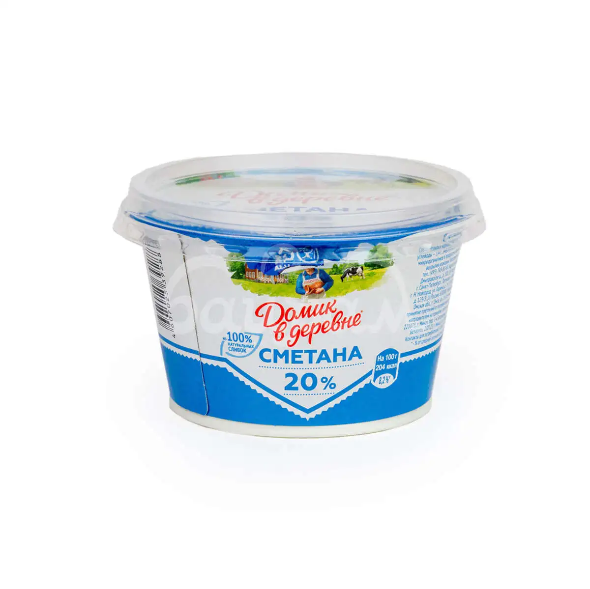 Сметана Домик в Деревне 20% 300г(м)