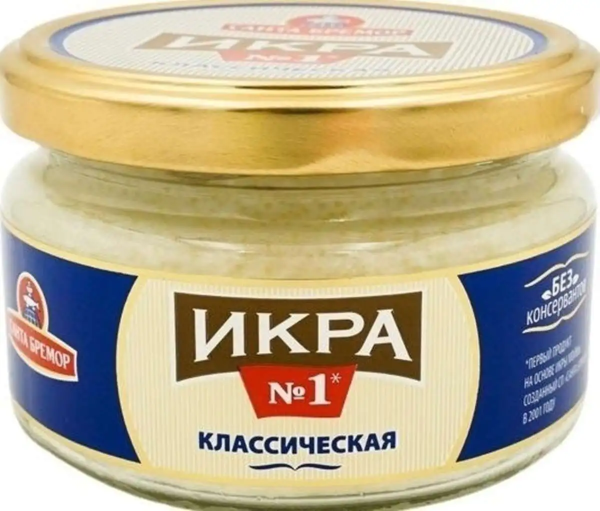 Икра Санта Бремор Классическая 180г(м)