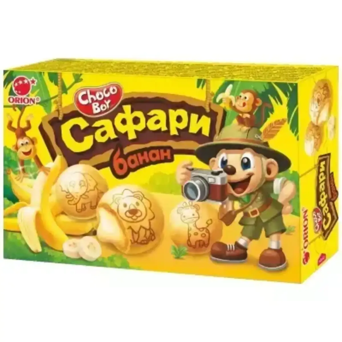 Чоко Бой Сафари Банан 39г(м)