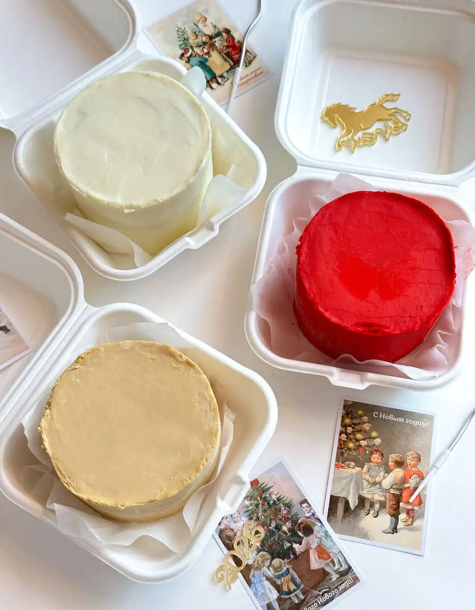 Бенто-торт Морковный