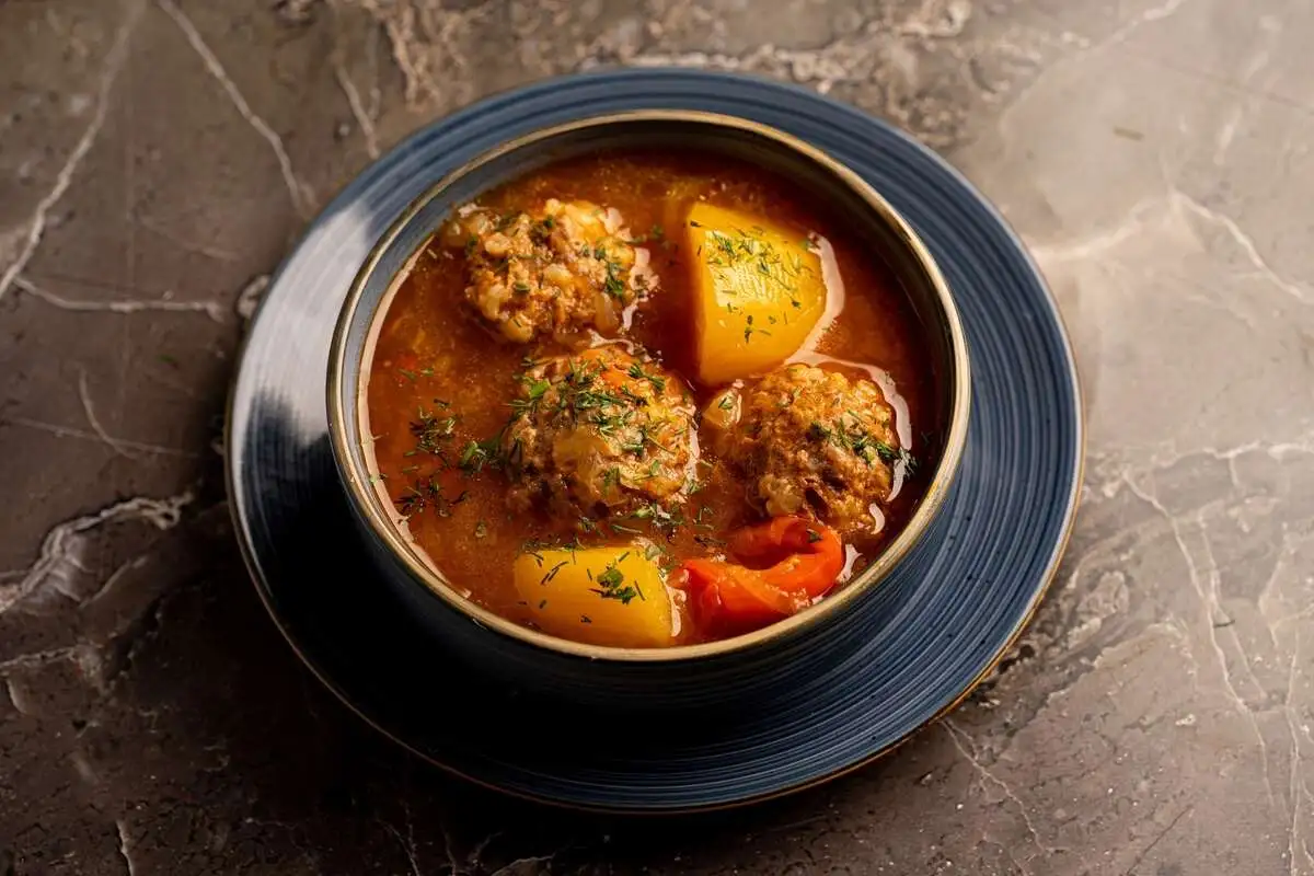 Тефтели с бульоном