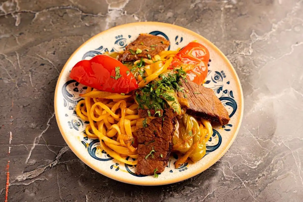 Лагман жареный