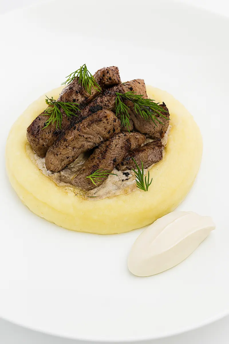 Строганофф со стейком 