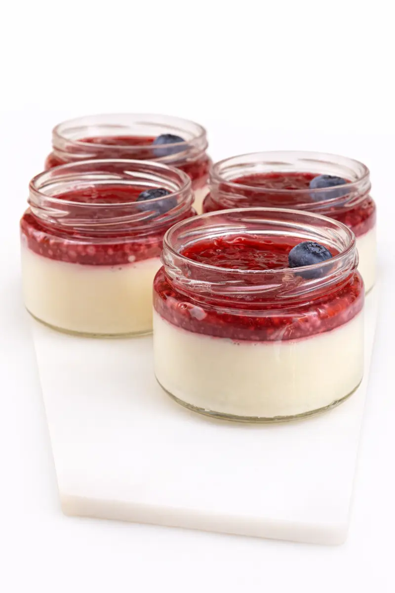 Итальянский десерт Панна-котта