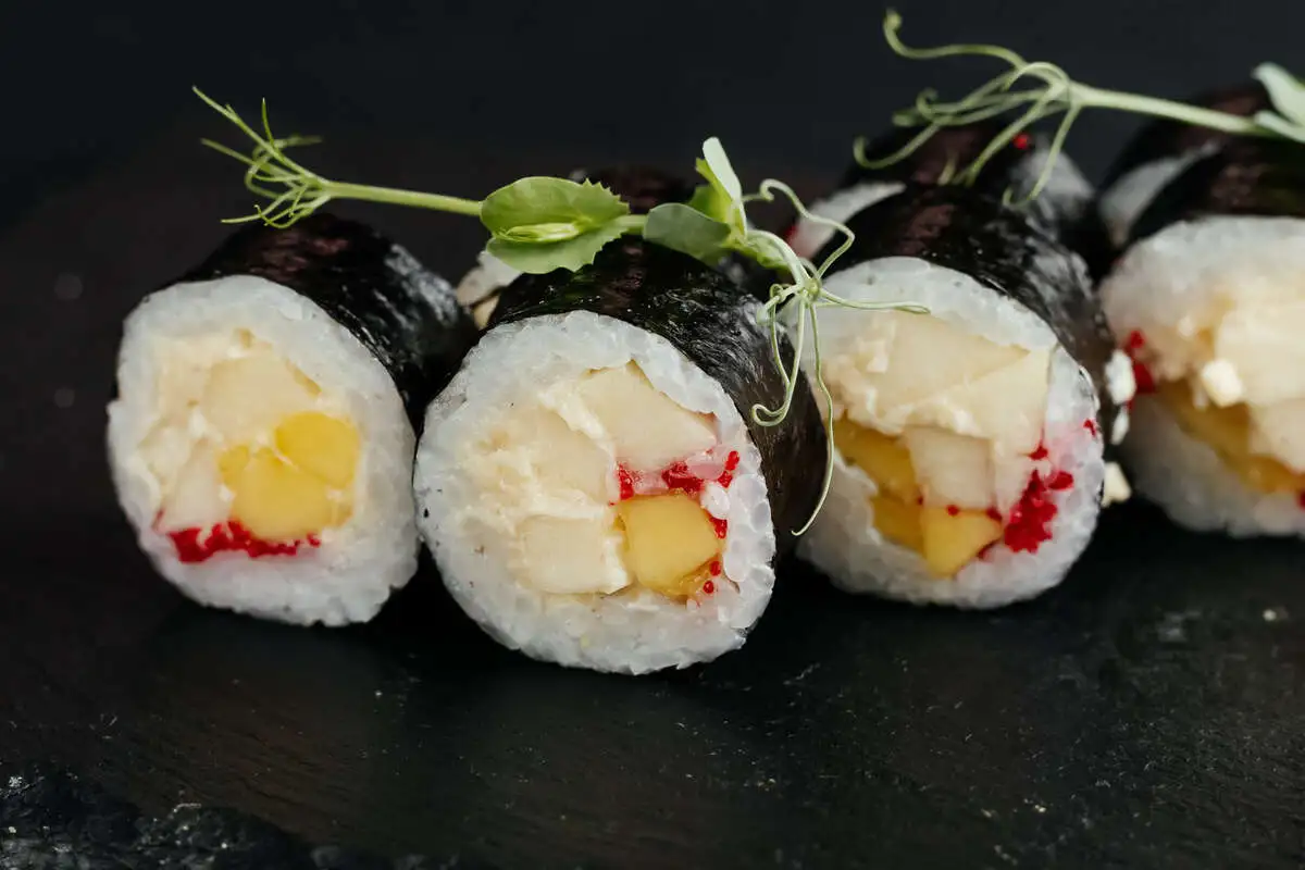 Холодный креветка темпура 