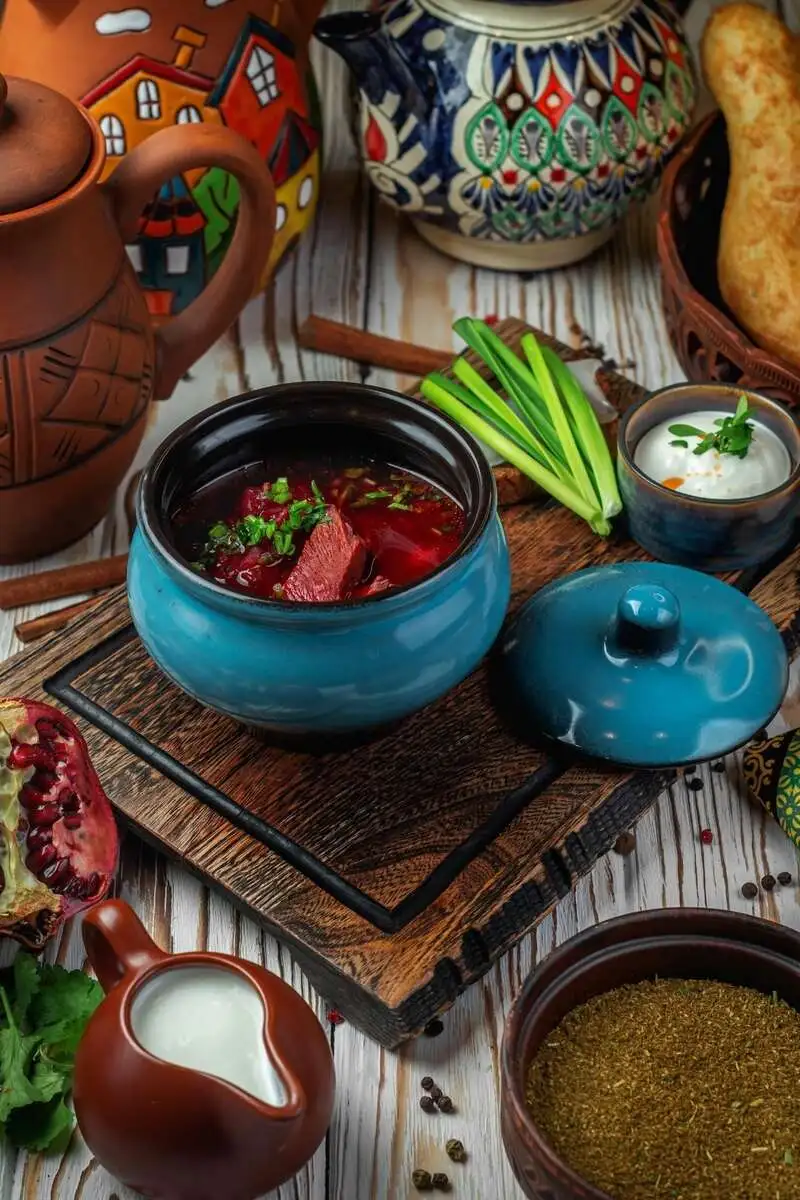 Борщ с говядиной