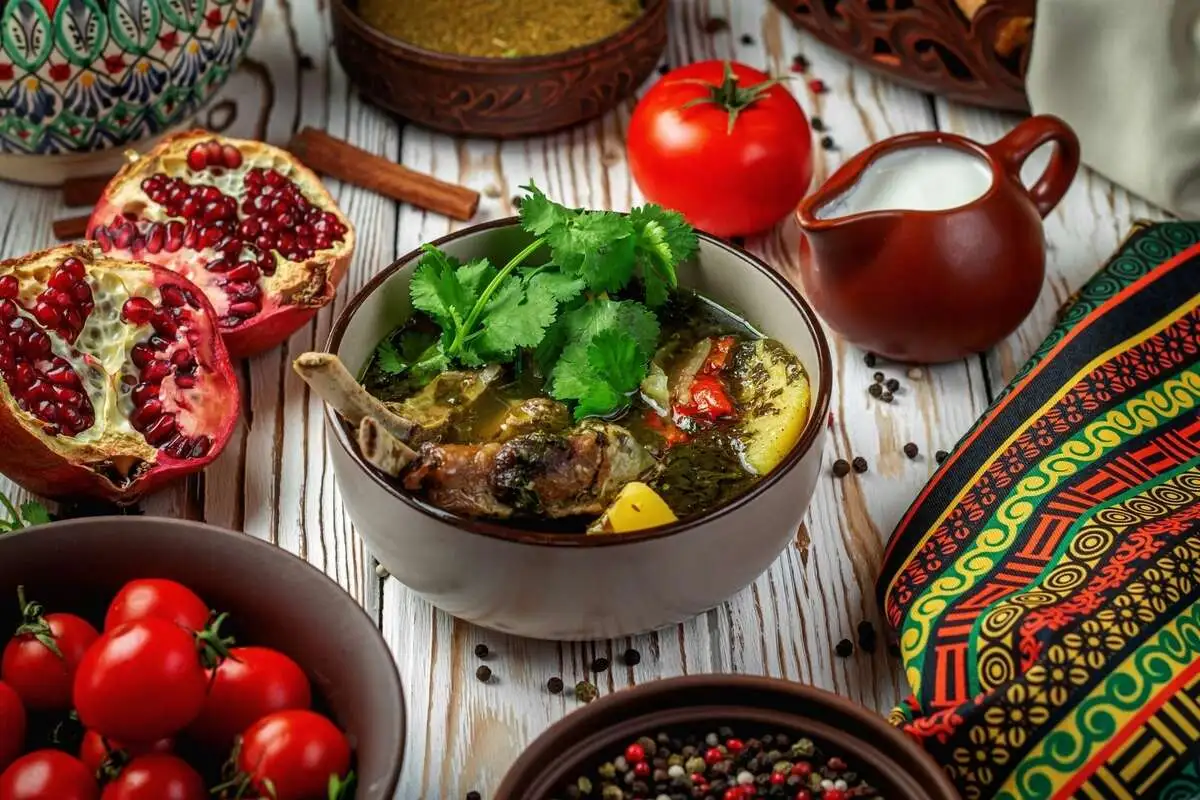 Шурпа с бараниной 