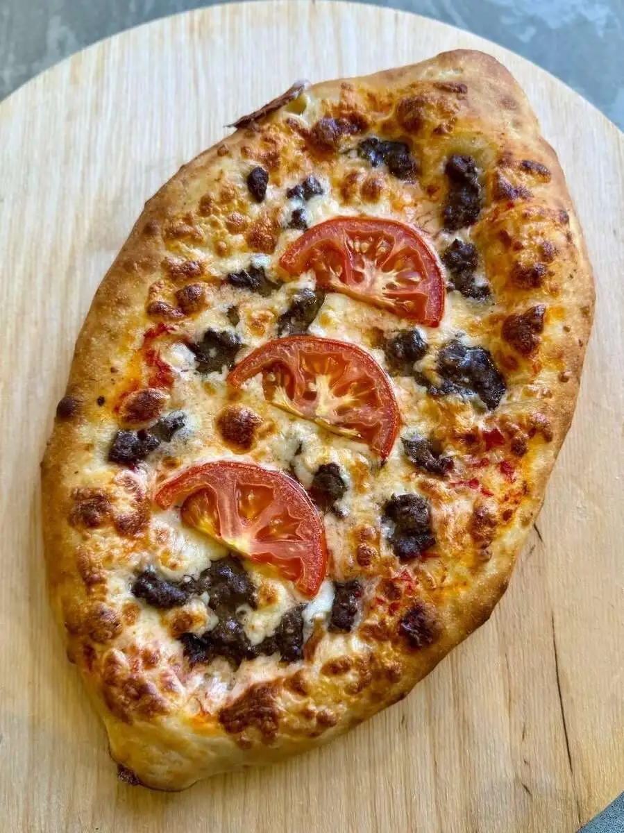 Хачапури с мясом 