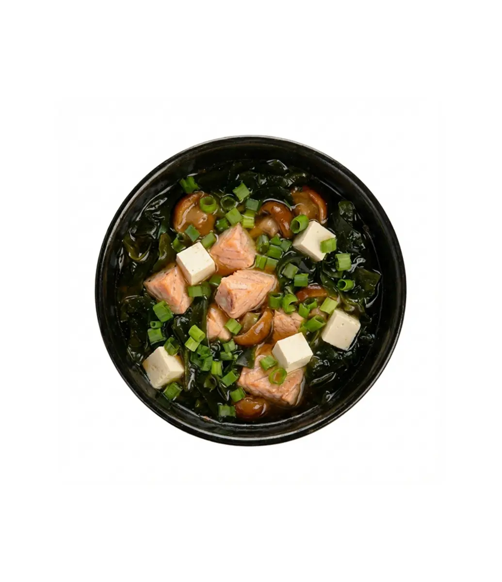 Мисо с лососем