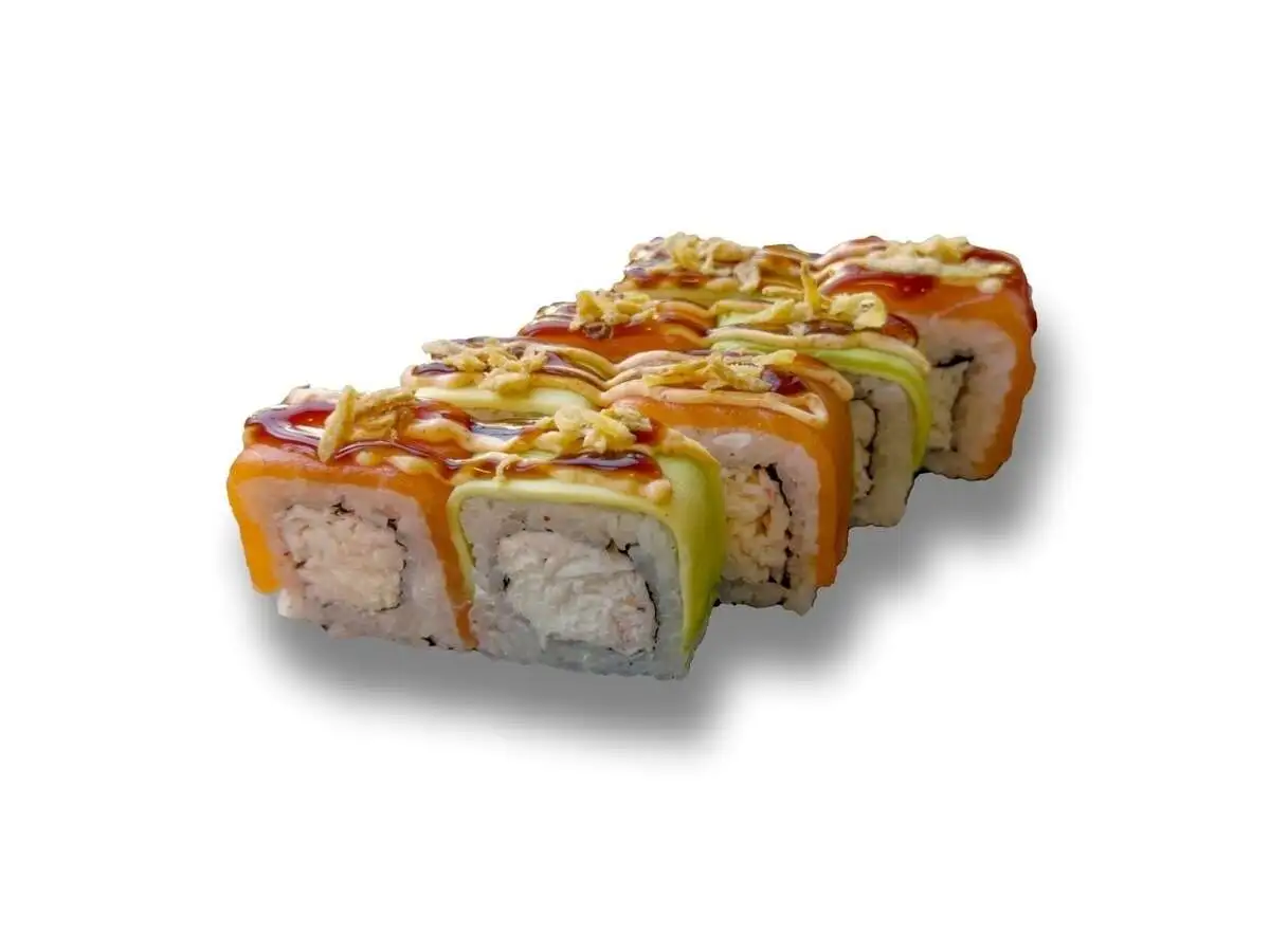 Филадельфия с лососем и авокадо