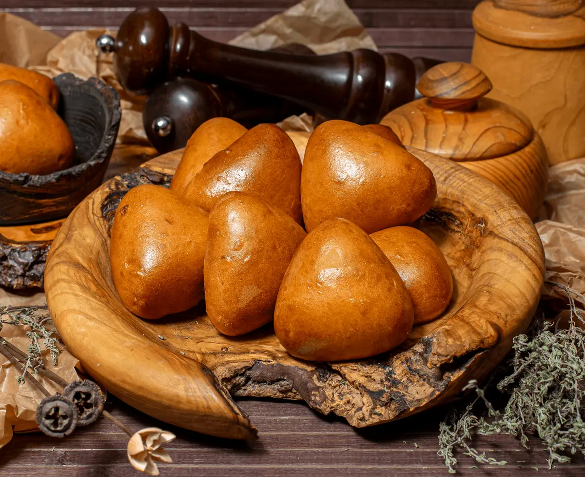 Пирожки с картофелем и грибами