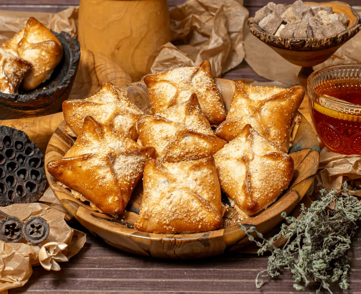 Пирожки с клубникой