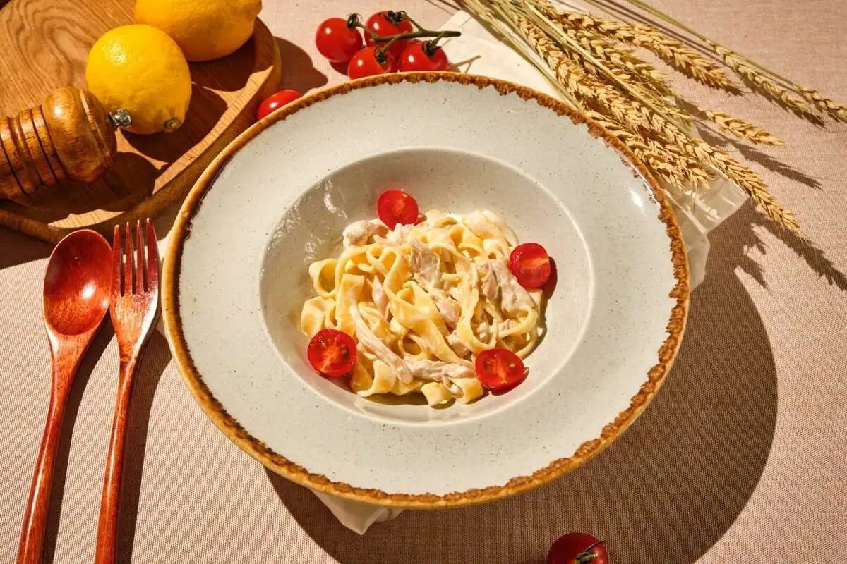 Паста с курочкой
