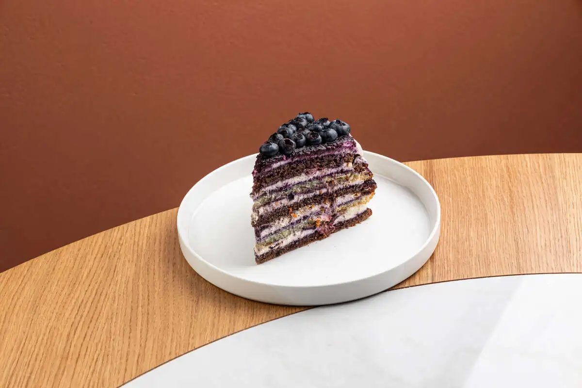 Черничный торт