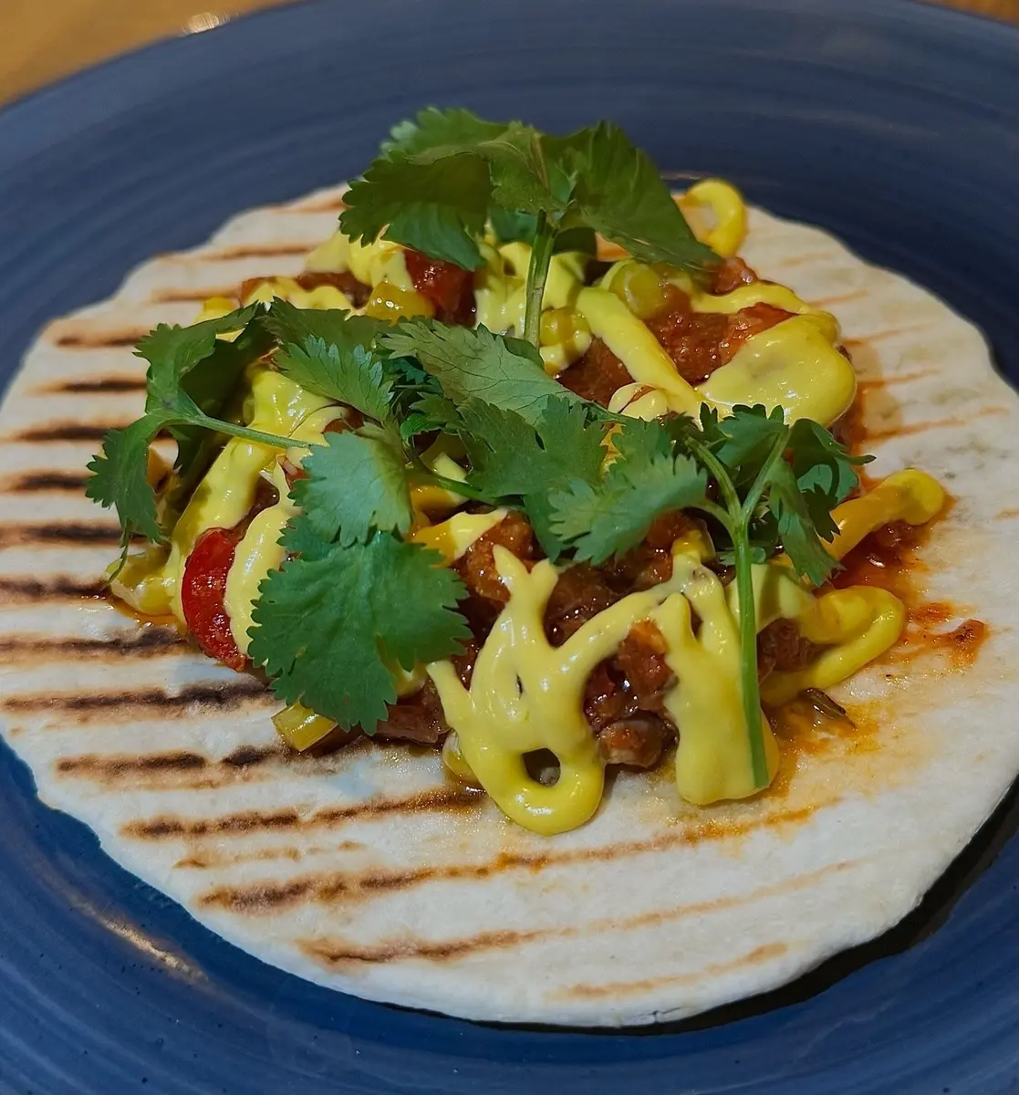 Тако фахита с курицей