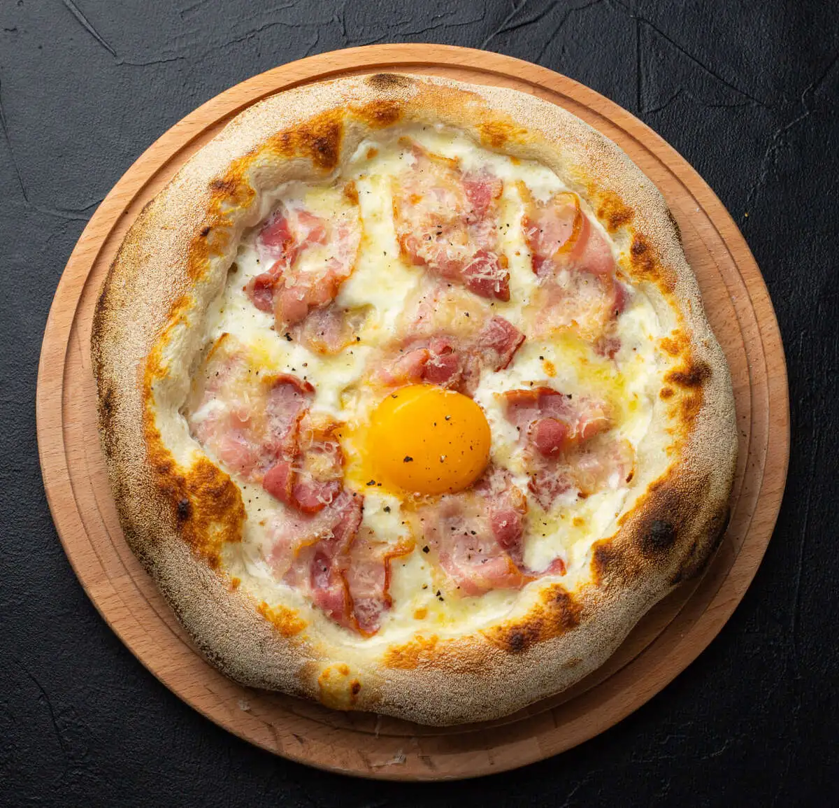 Пицца Карбонара 24см