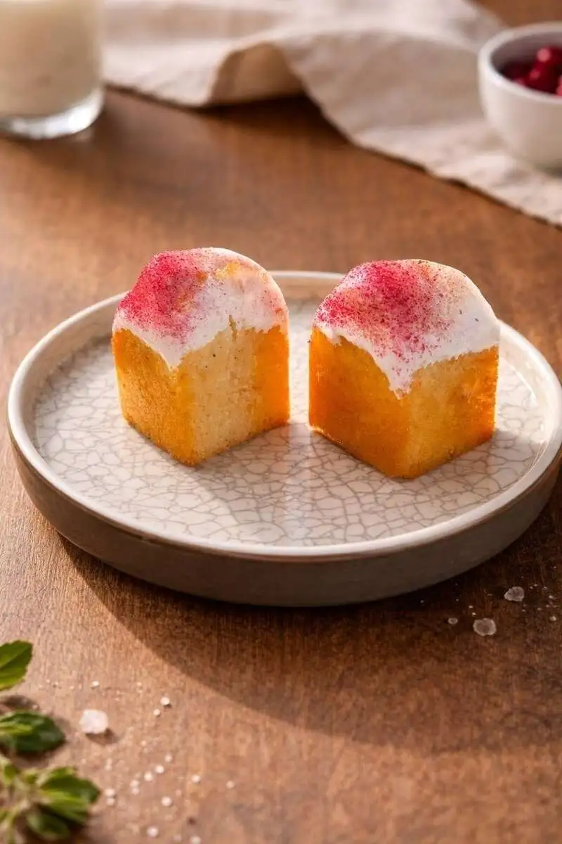 Кекс постный с черной смородиной