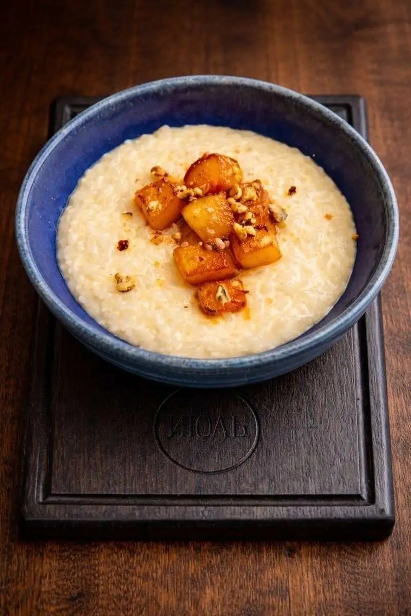 Каша рисовая на кокосовом молоке